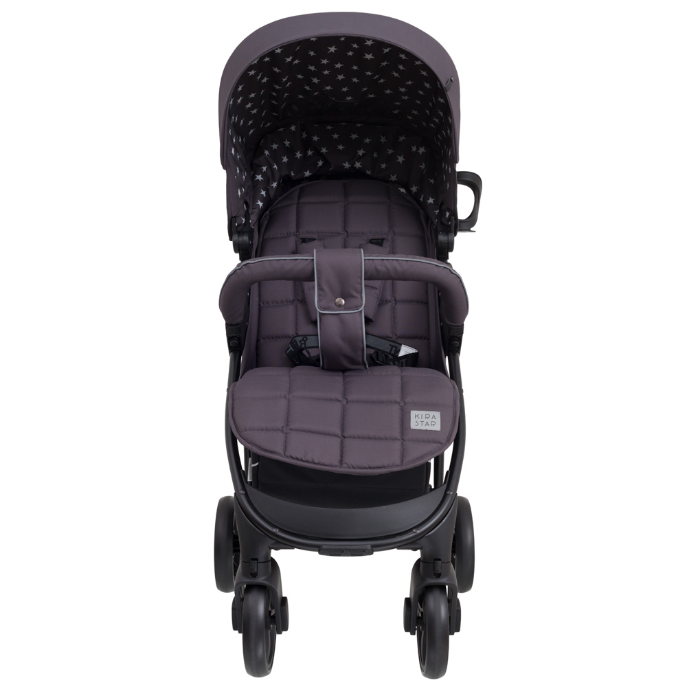 Коляска прогулочная Rant Kira Star Moon Grey. Цвет: Серый