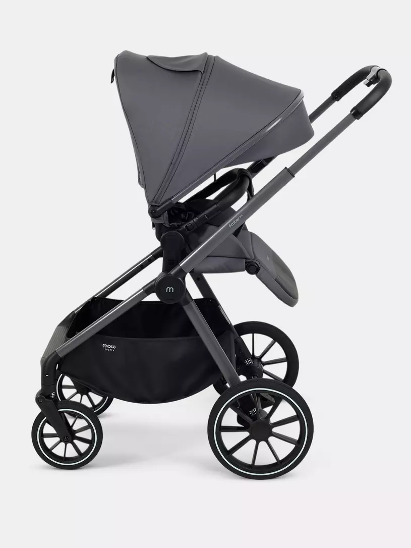 Коляска 3 в 1 Mowbaby Amber PRO Graphite