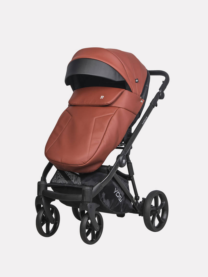 Коляска 2 в 1 Riko Basic Yoga Ecco 14 Maroon