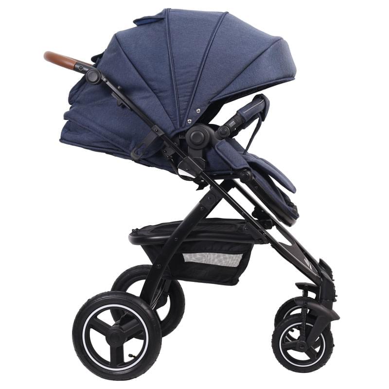 Коляска 3 в 1 Rant Alaska синий