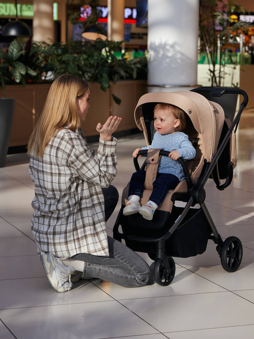 Коляска прогулочная Rant Golf Latte beige