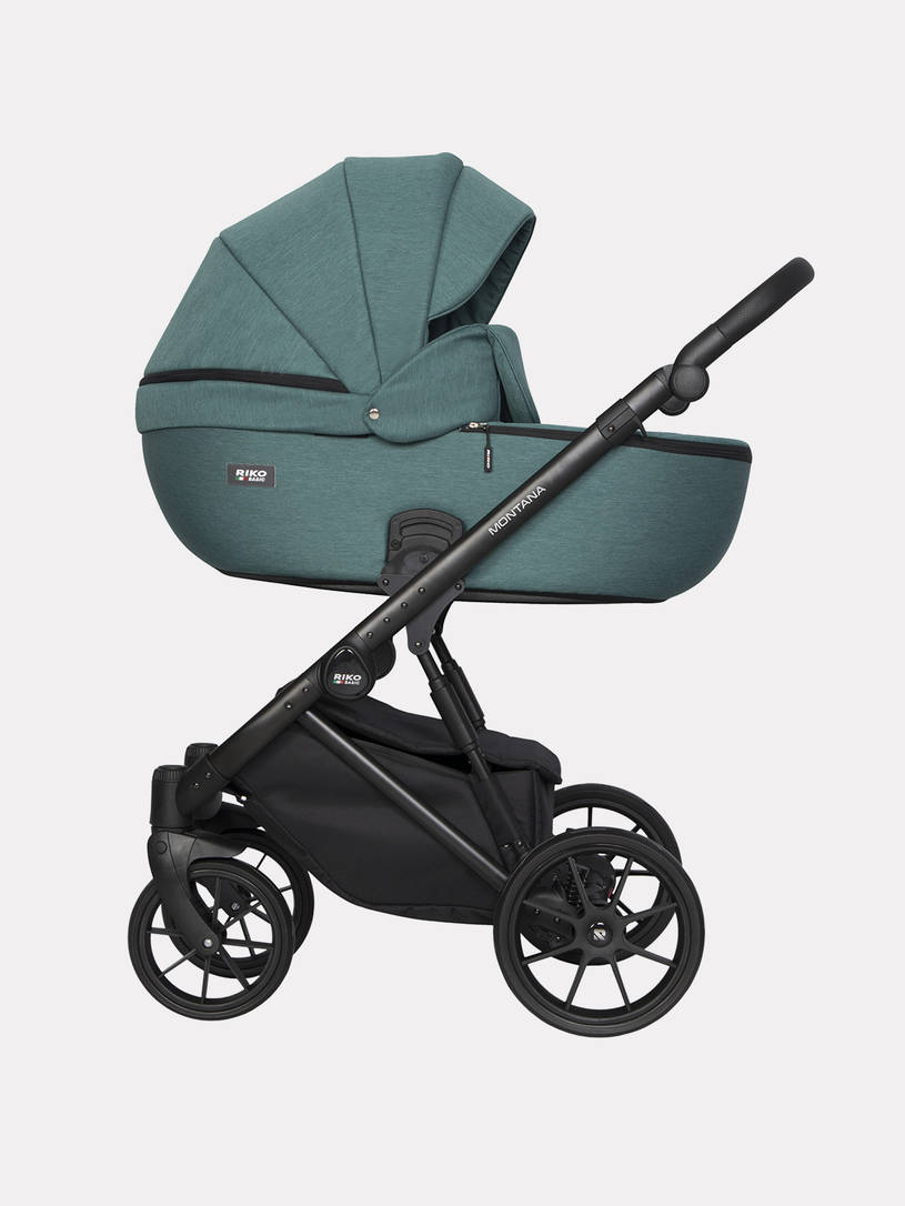 Коляска 2 в 1 Riko Basic Montana 06 изумруд