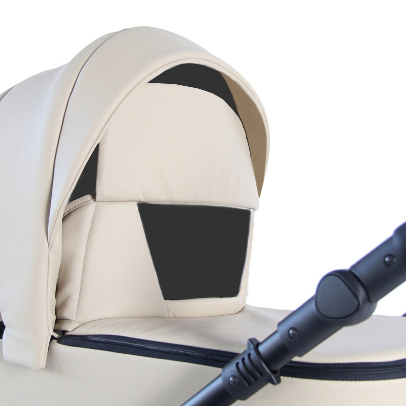 Детская коляска Sevillababy Tisso 2 в 1 светло-бежевый экокожа