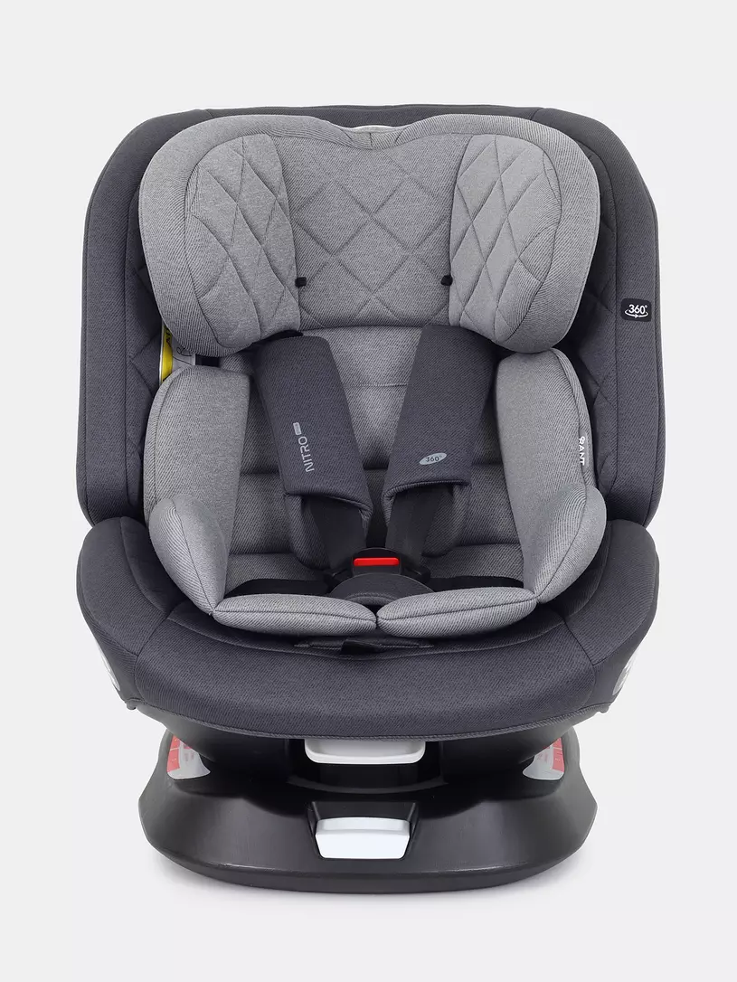 Автокресло Rant Nitro Plus isofix 0/1/2/3 (0-36 кг) Grey