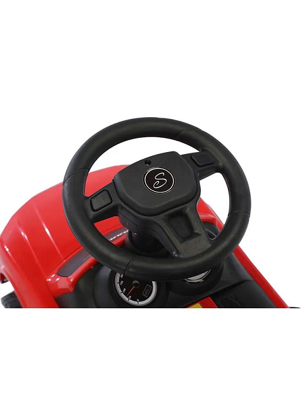 Детская каталка Sevillababy Daytona SL 3 в 1 с ручкой 2068-A red/красный