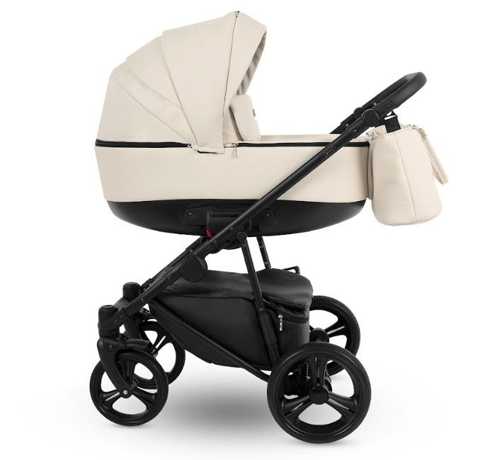 Коляска 2 в 1 Camarelo Tisso, TIS-01 (Светло-бежевый)