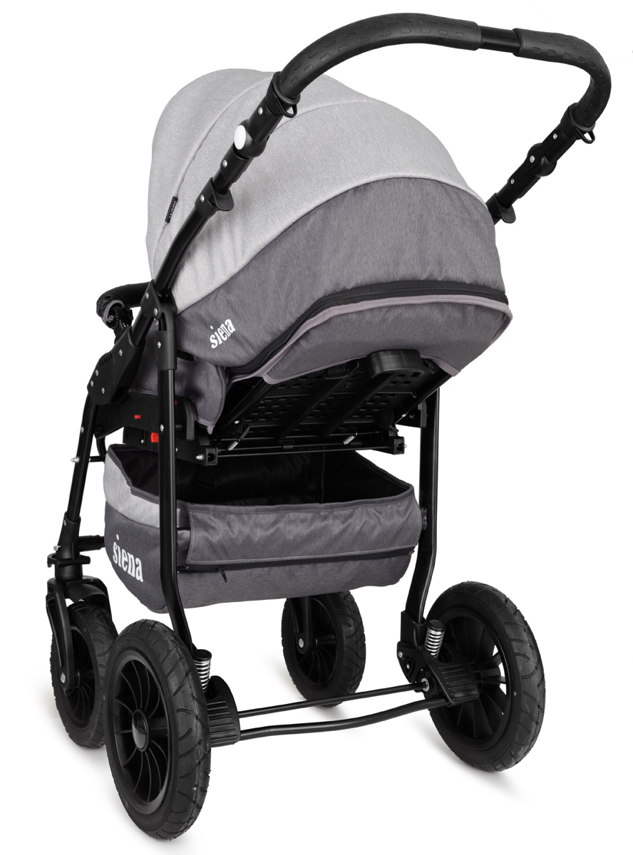 Коляска 3 в 1 Rant Siena 04 серый