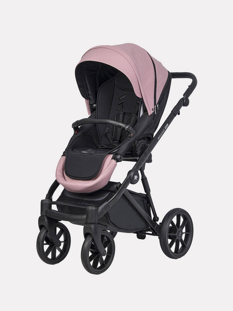 Коляска 2 в 1 Riko Brano Pro Energy pink