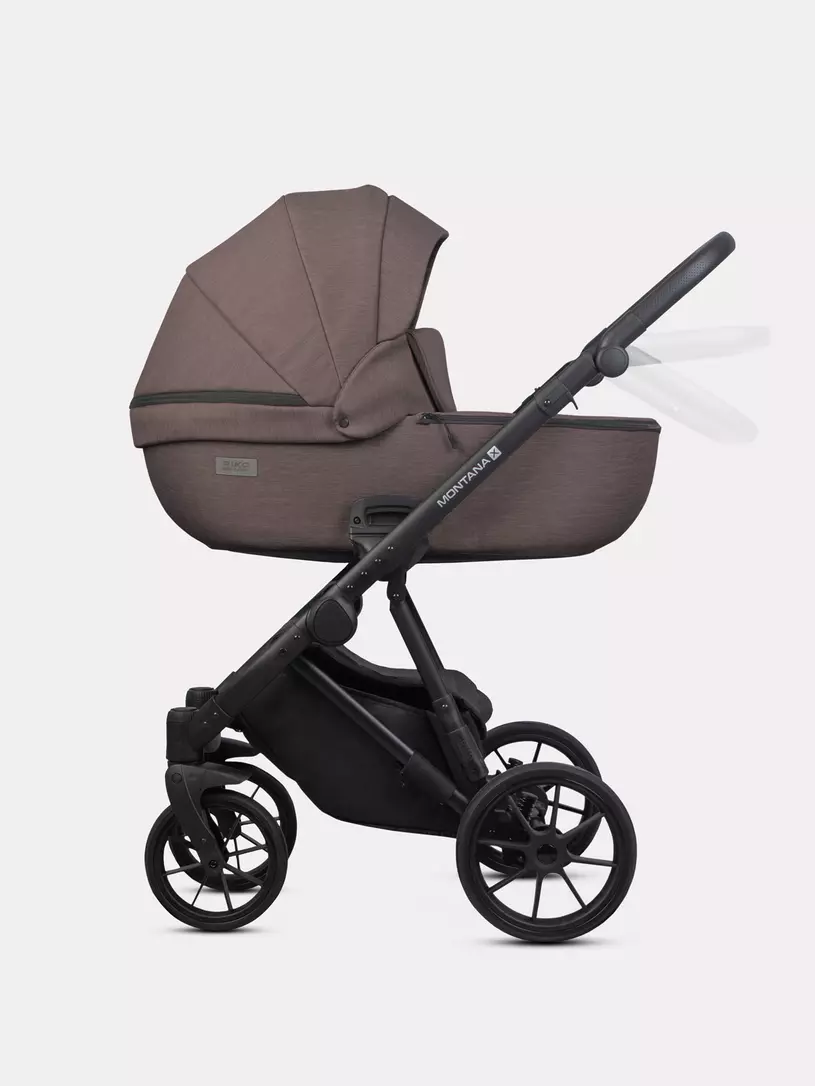 Коляска 2 в 1 Riko Basic Montana X 01 коричневый