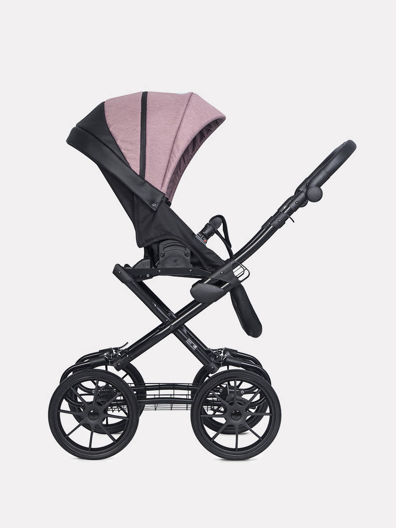 Коляска 2 в 1 Riko Basic Pacco Classic 02 Pink