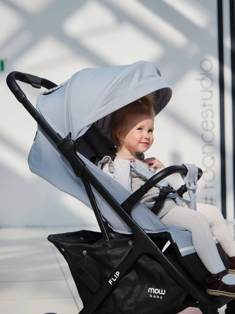 Коляска прогулочная MOWBaby FLIP Blue