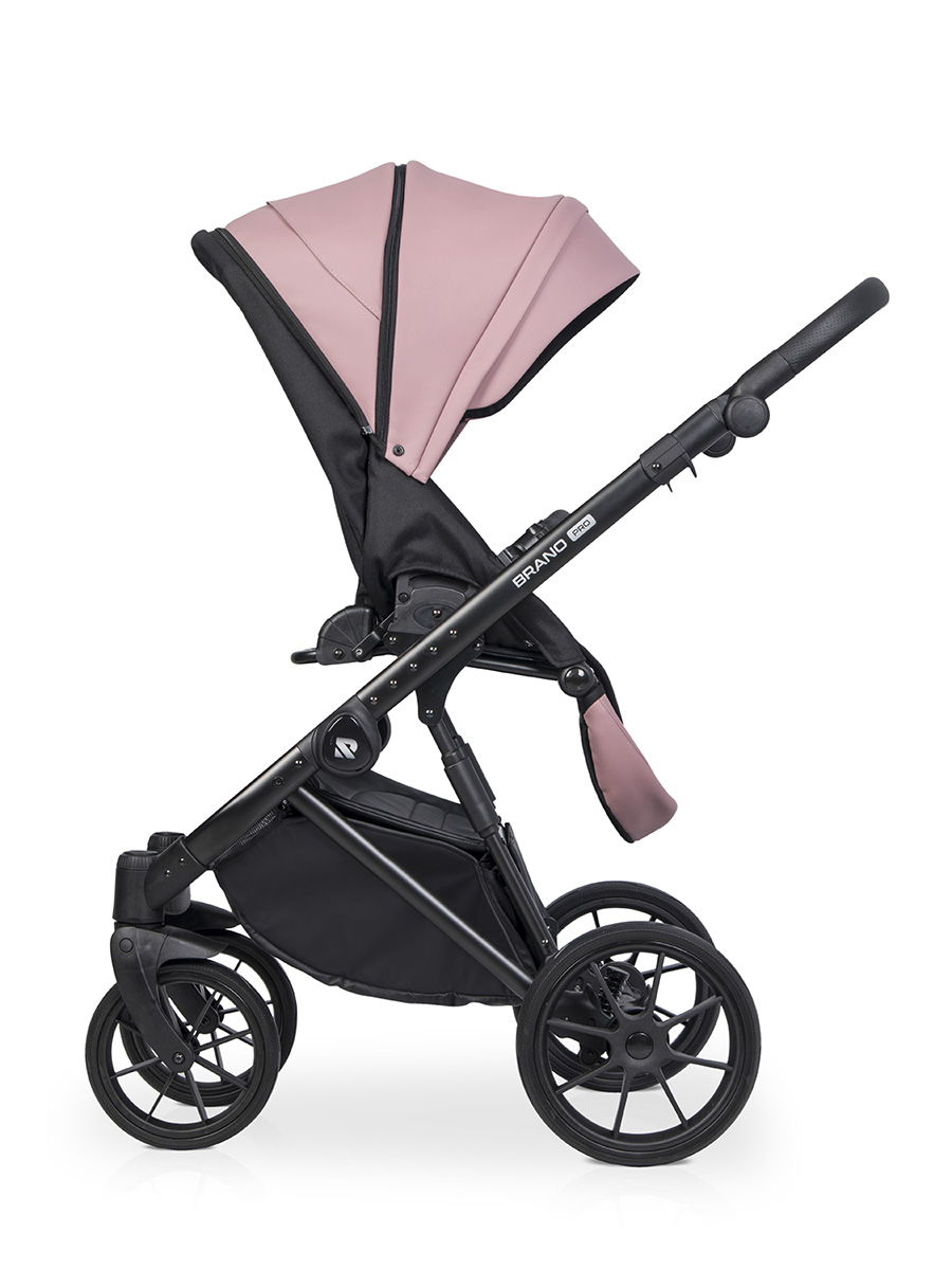 Коляска 3 в 1 Riko Brano Pro, 03 Energy pink