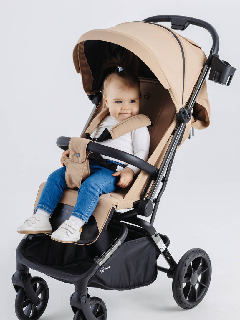 Коляска прогулочная Rant Pixel Latte Beige