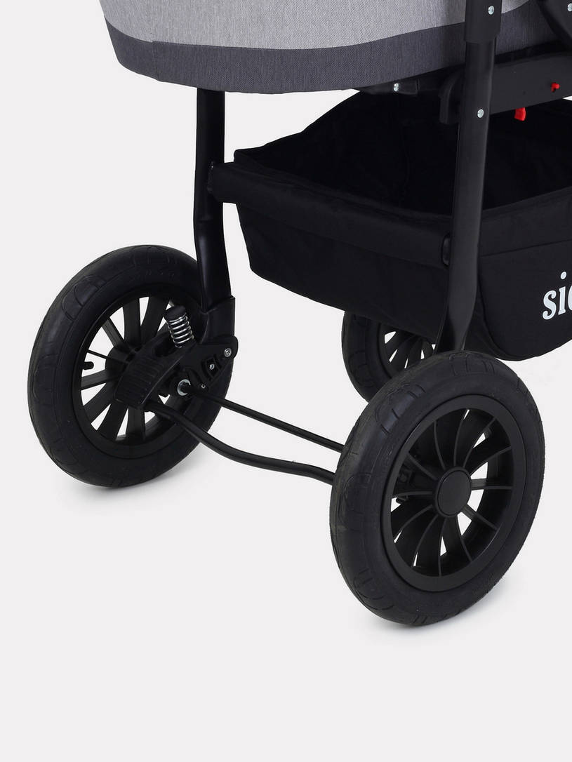 Коляска 2 в 1 Rant Siena 04 графит-серый