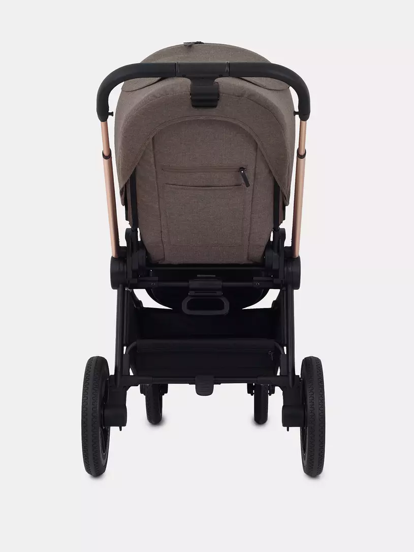Коляска 3 в 1 Mowbaby Zoom Gold 2025 cacao brown