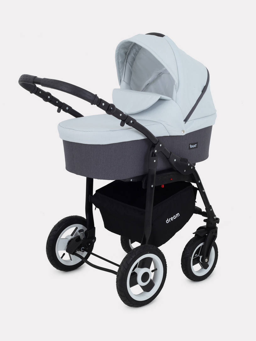 Коляска 2 в 1 Rant Dream 01 белый