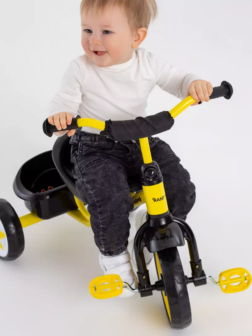Велосипед трехколесный Rant Basic Champ Yellow