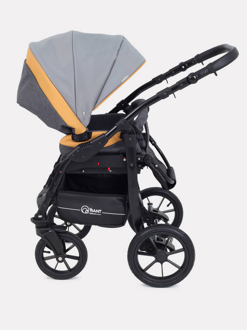 Коляска 3 в 1 Rant Patio Grey/yellow