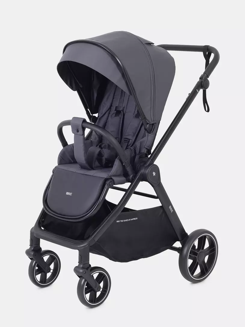 Коляска 2 в 1 Rant Basic Wave Graphite