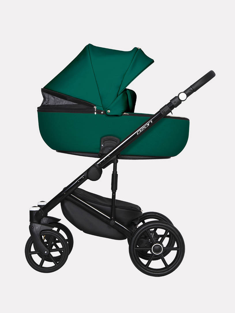 Коляска 2 в 1 Riko Basic Ozon Ecco 22 изумрудный