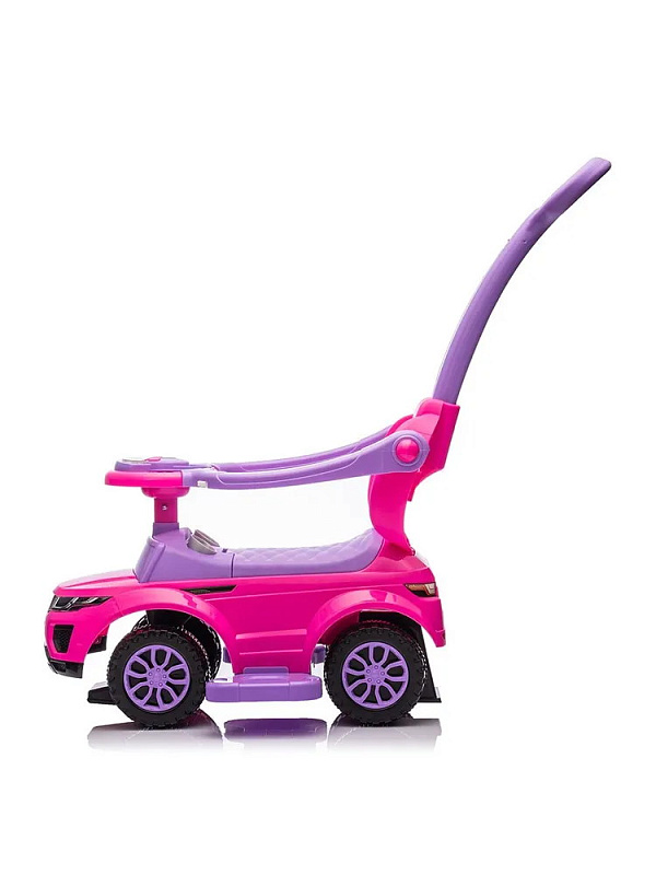 Каталка с ручкой Sevillababy Sport Car 3 в 1 614W розовый