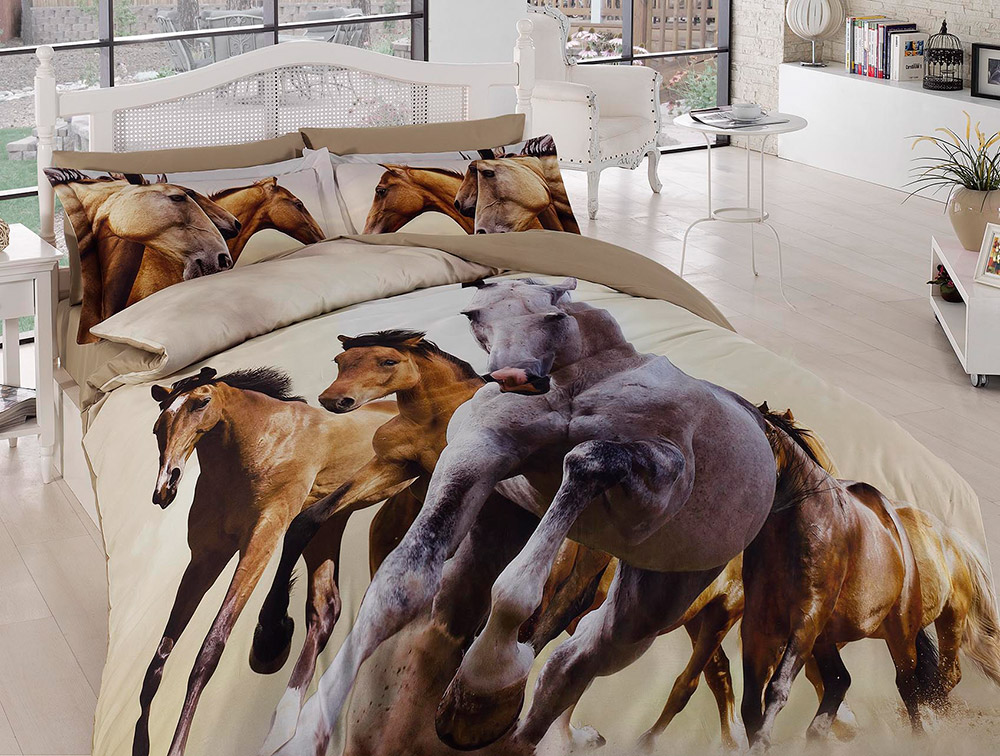 Постельное белье сатин евро First Choice 1088-01