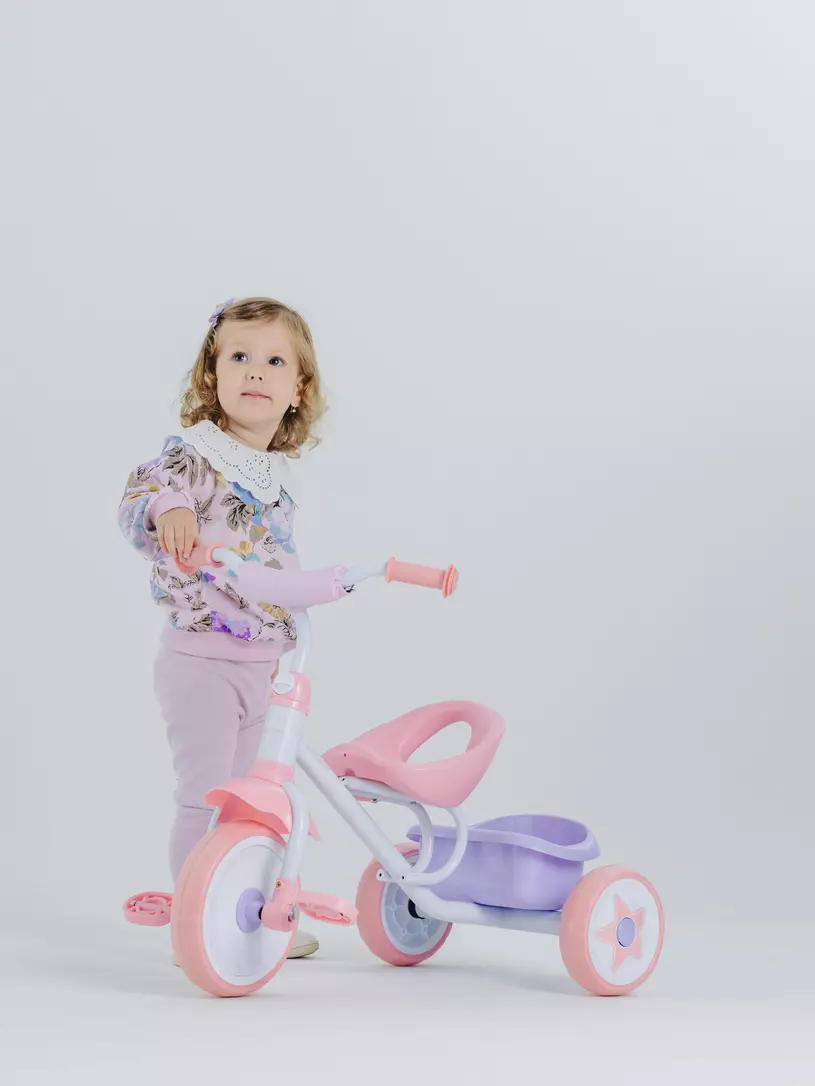 Велосипед трехколесный Rant Basic Champ Pink