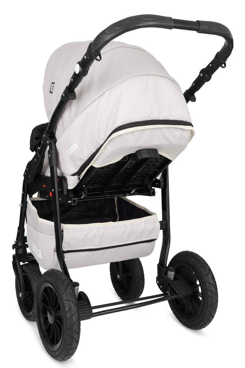 Коляска 3 в 1 Rant Siena 06 бело-бежевый