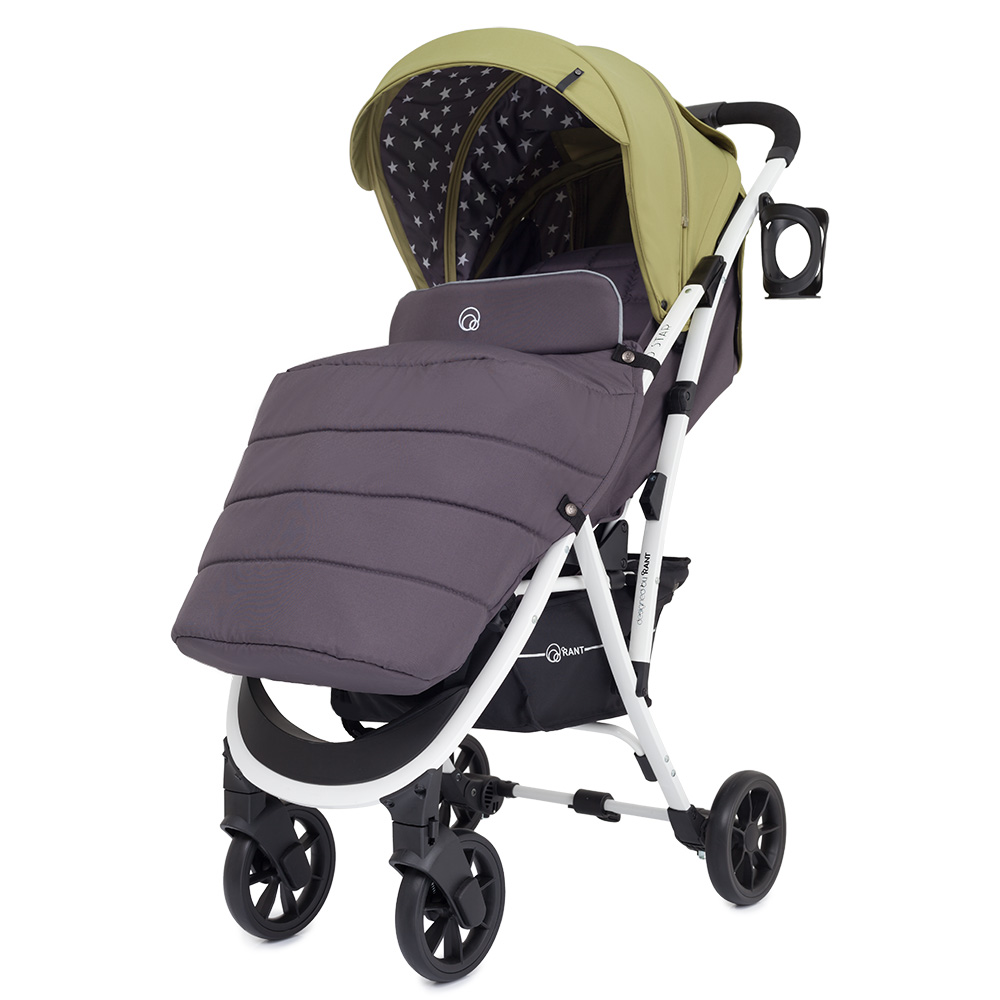 Коляска прогулочная Rant Largo Star Greek Olive. Цвет: Оливковый