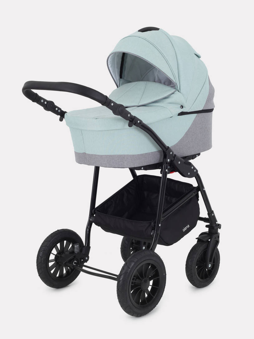 Коляска Rant Siena 2024 10 серый-ментоловый