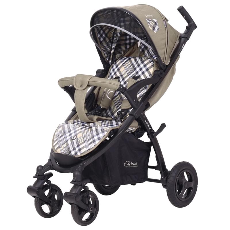 Прогулочная коляска Rant Cosmic, цвет: бежевая шотландка