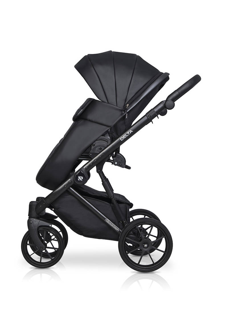 Коляска 2 в 1 RIKO BASIC DELTA ECCO 15 Black