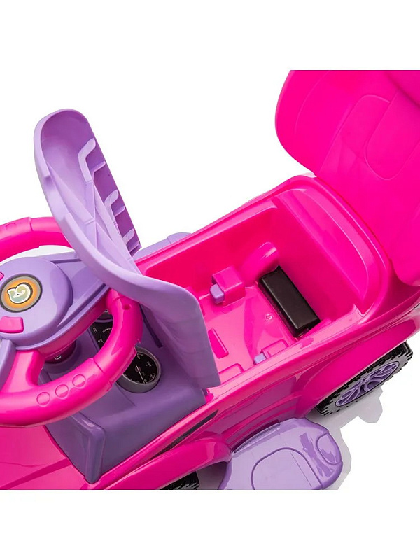 Каталка с ручкой Sevillababy Sport Car 3 в 1 614W розовый
