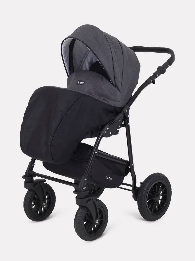 Коляска Rant Siena 2024 01 графит-серый