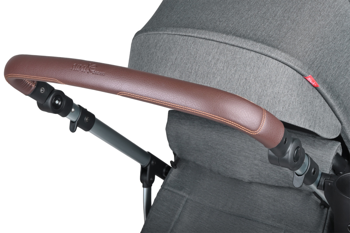 Коляска трансформер Farfello Aimile Original New Silver (Темно-серый NDS-2)