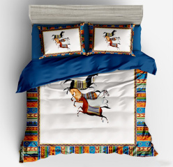 Кпб Египетский хлопок евро 4 наволочки TIS07-229 код1026