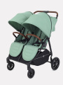 Коляска прогулочная для двойни Rant Twinny wild green