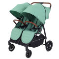 Коляска прогулочная для двойни Rant Twinny wild green