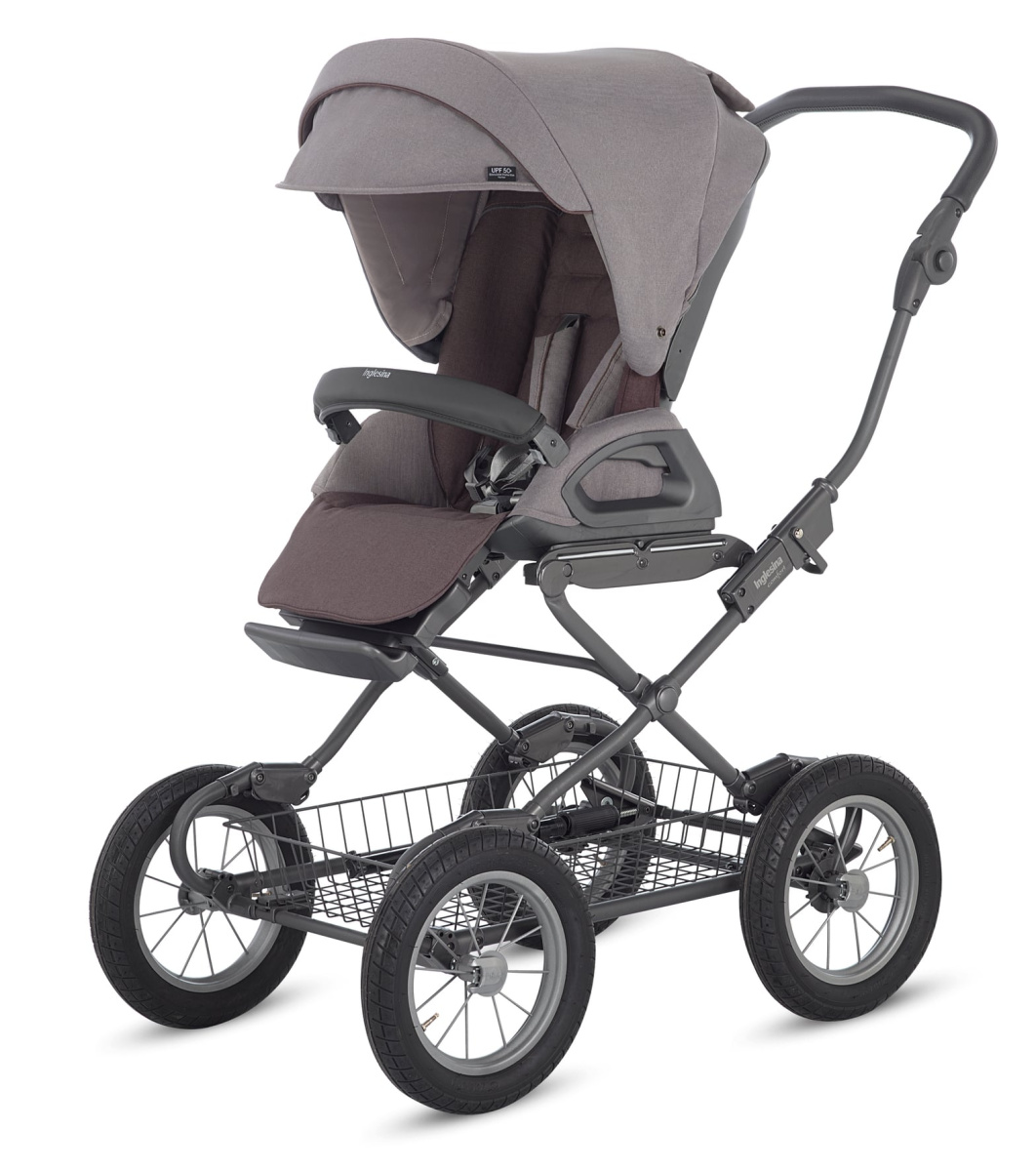 Коляска Sofia System Duo 2 в 1 на шасси Ergo Bike (AA15K6SDG + AE15H6100), цвет SIDERAL GREY