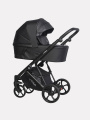 Коляска 3 в 1 Riko Basic Yoga Ecco 12 Black, Черный