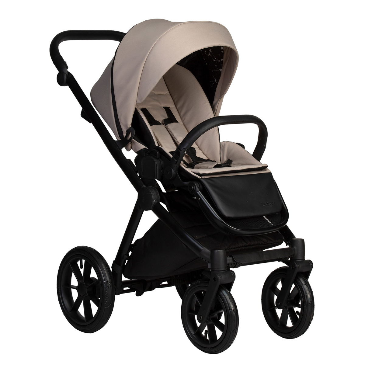 Коляска 2в1 Indigo SOLIO So 02 (св.бежевый)