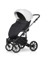 Коляска 2 в 1 Riko Basic Vest Lux 03 Titanium белый