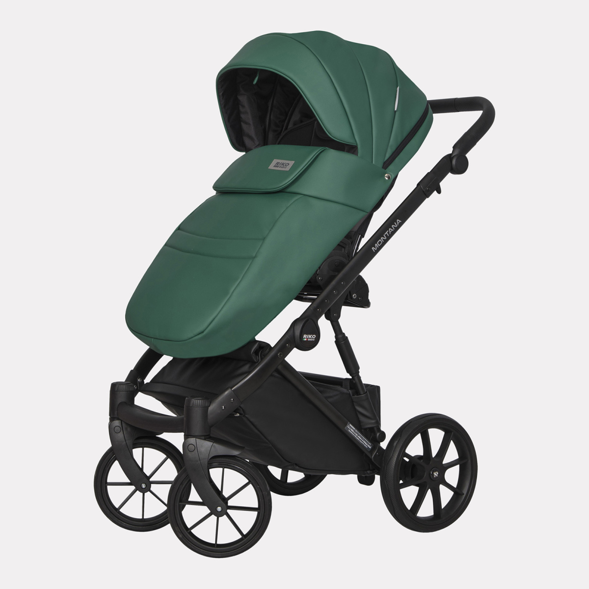 Коляска 2 в 1 Riko Basic Montana Ecco 13 emerald