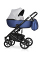 Коляска 3 в 1 Riko Basic Ozon Shine 04 серо-синий