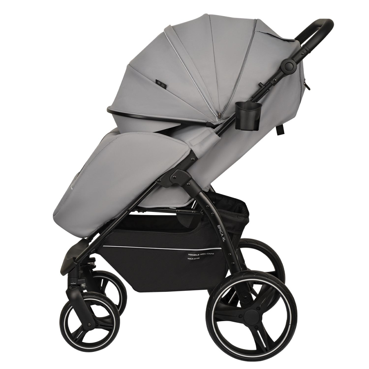 Коляска прогулочная Indigo EPICA XL светло-серый