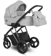Коляска Camarelo Faro 3 в 1 светло-серый меланж