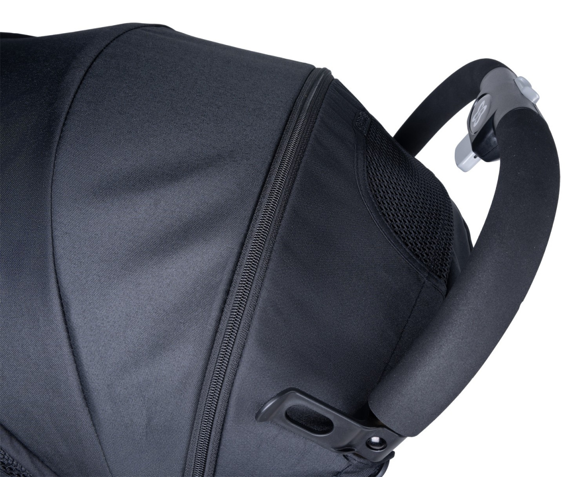 Коляска детская прогулочная Farfello COSTA Linda Gold (black/ черный L-2)