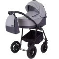 Коляска 3 в 1 Rant Siena 2024 02 темно-серый - светло-серый