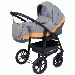 Коляска 3 в 1 Rant Patio Grey/yellow
