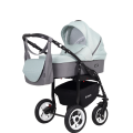 Коляска 3 в 1 Rant Dream 04 серый-мятный